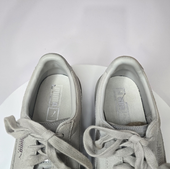 ⭐️40% Off⭐️ Puma Basket in Grigio Chiaro (Light Grey) Platform Sneakers - Picture 12 of 13